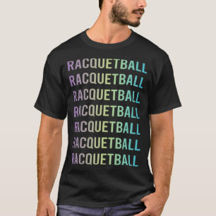 Purple Blue Racquetball T-Shirt
