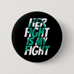 Purple Blue Ribbon Shirt For Her Mental Health Awa 6 Cm Round Badge