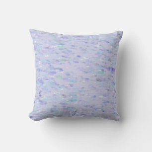 Purple Blue Watercolor Cushion