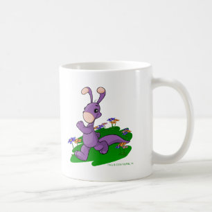 Purple Blumaroo marching through Roo Island Coffee Mug