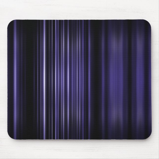 Purple blurred stripes pattern mouse mat (Front)