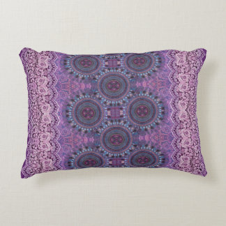 Purple Boho Style Decorative Cushion