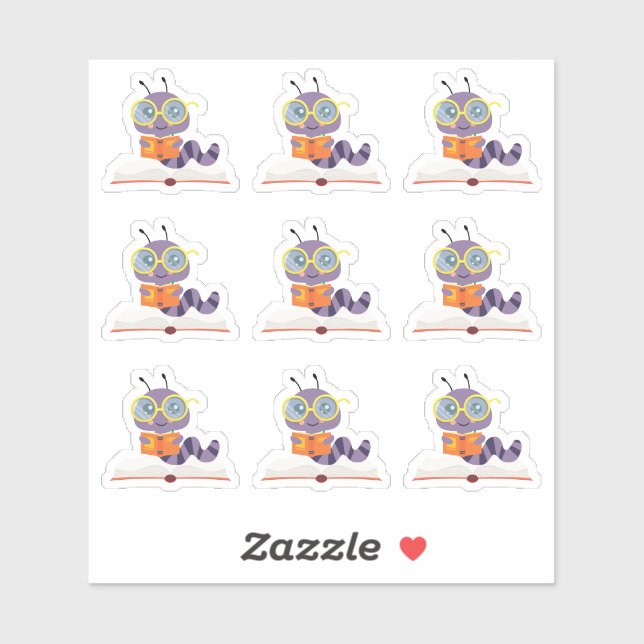 Purple Bookworm Theme  (Sheet)