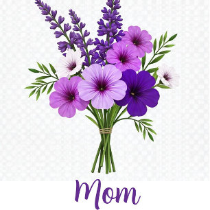 Purple Bouquet  Case-Mate iPhone 14 Case