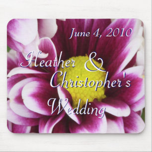 Purple Bouquet Mouse Mat