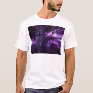 Purple Brain Neurons T-Shirt