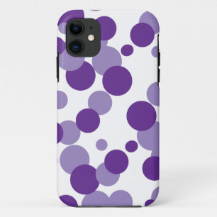 Purple Bubbles Confetti iPhone 5s Case