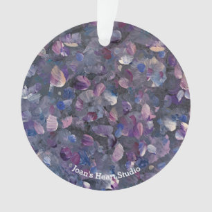 Purple Bubbles Ornament