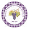 Purple Buffalo Check Homemade Grape Jelly or Jam