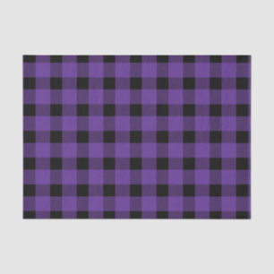 Purple Buffalo Country Lumberjack Plaid Tissue Paper