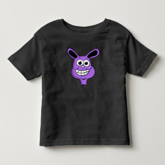 Purple Bunny Head Toddler T-Shirt