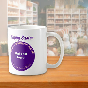 Purple Business Brand Easter Mug