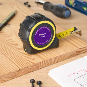 Purple Business Brand on Tape Measure 1