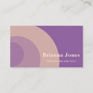 Purple Business Card