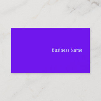 Purple Business Card
