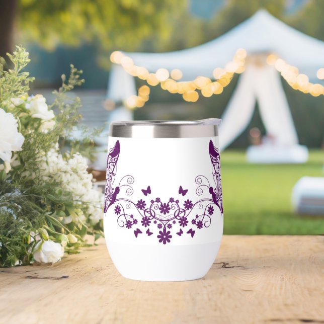 Purple Butterflies (Wedding)