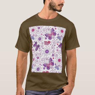 Purple butterflies 13 T-Shirt