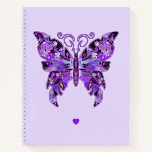 Purple Butterfly 31 Notebook
