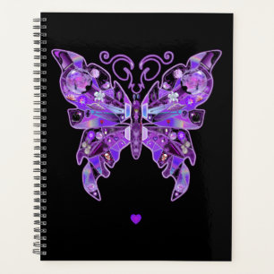 Purple Butterfly 31 Planner