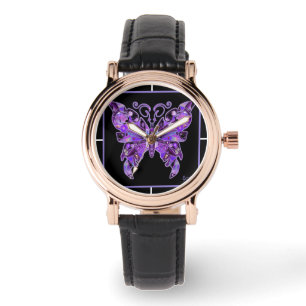 Purple Butterfly 31 Watch