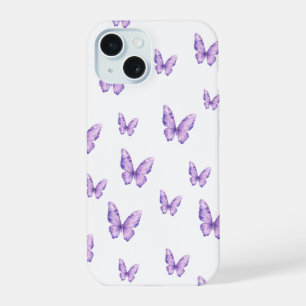 Purple Butterfly Aesthetic Phone Case