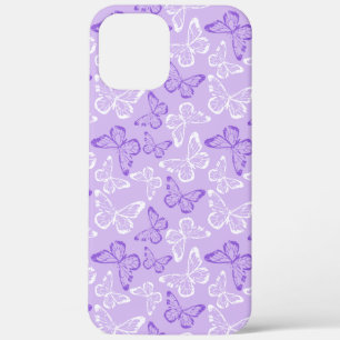 Purple Butterfly iPhone 12 Pro Max Case