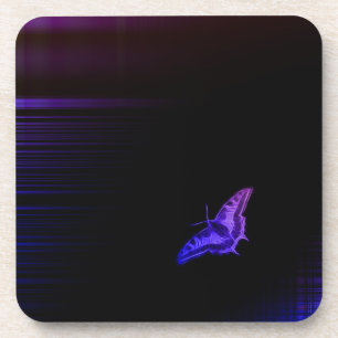 Purple Butterfly Coaster