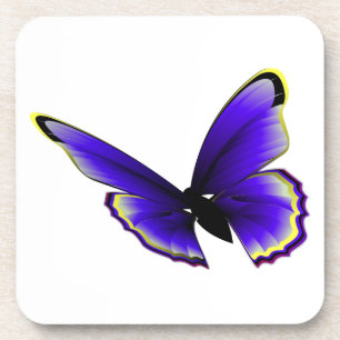 Purple Butterfly Coaster