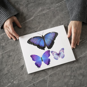 Purple Butterfly Collection Kiss-cut Vinyl Sticker
