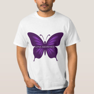 Purple Butterfly: Lupus Awareness T-Shirt