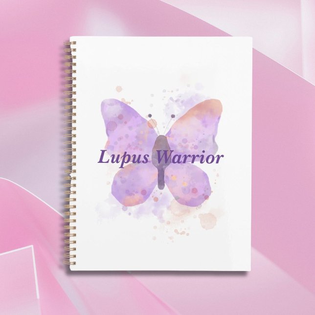 Purple Butterfly Lupus Warrior   Planner (Creator Uploaded)
