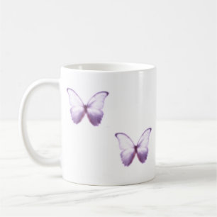 Purple Butterfly Mug