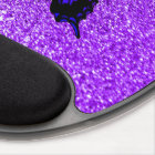 Purple Butterfly on Glitter