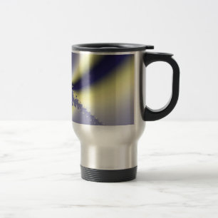 Purple Butterfly Travel Mug