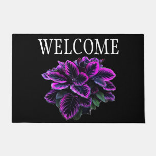 PURPLE CALATHEA DOORMAT