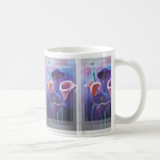 Purple Callas Lilac And Purple Art Coffee Mug