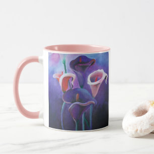 Purple Callas Lilac And Purple Art Mug