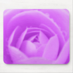 Purple Camellia Flower Mousepad