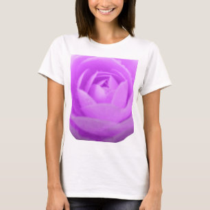 Purple Camellia T Shirt