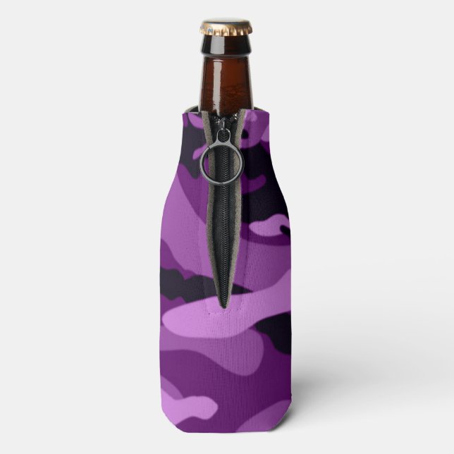 PURPLE CAMO Bottle Cooler BEALEADER (Bottle Back)