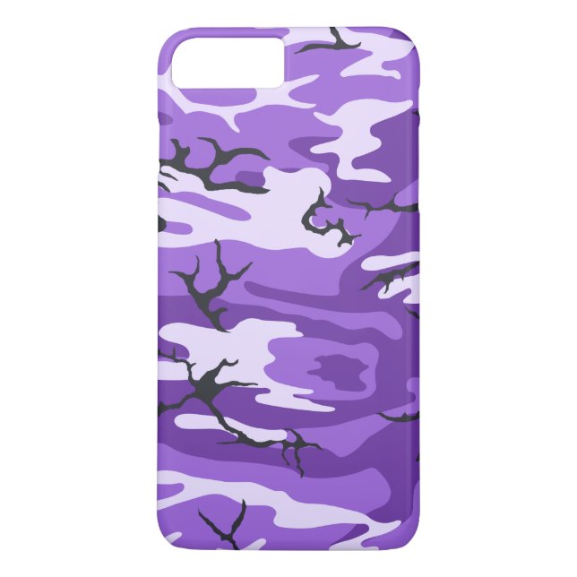 Purple Camo Case-Mate iPhone Case (Back)