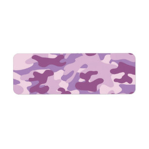 Purple Camo Design