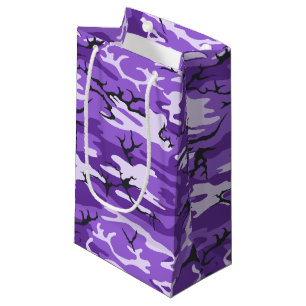 Purple Camo Small Gift Bag