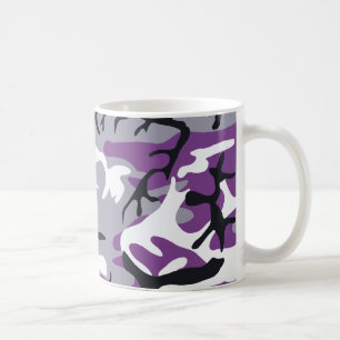 Purple Camouflage Mug