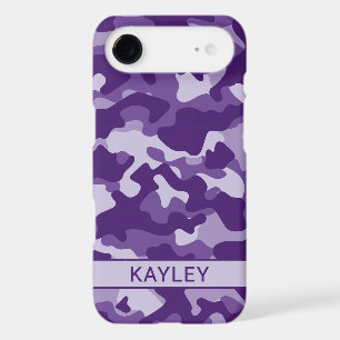 Purple Camouflage Personalised