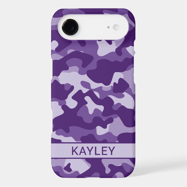 Purple Camouflage Personalized (Back)