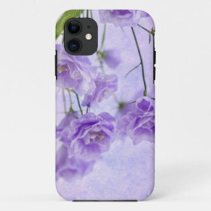 Purple Campanella Flowers Macro iPhone 11 Case