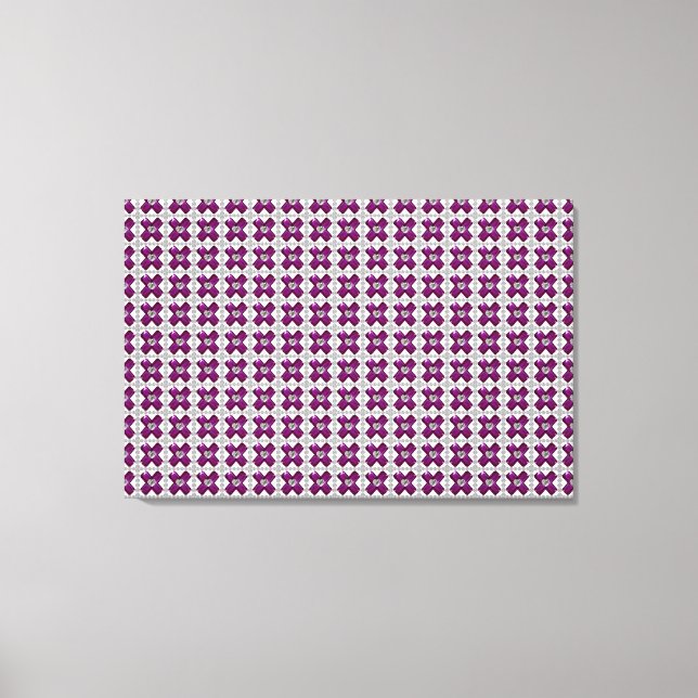 Purple Canvas Print (Front)
