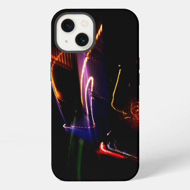 purple car dance iPhone case (Back)