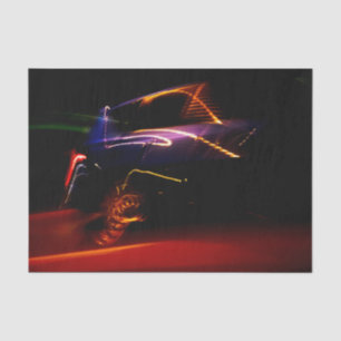 purple car dance tissue paper